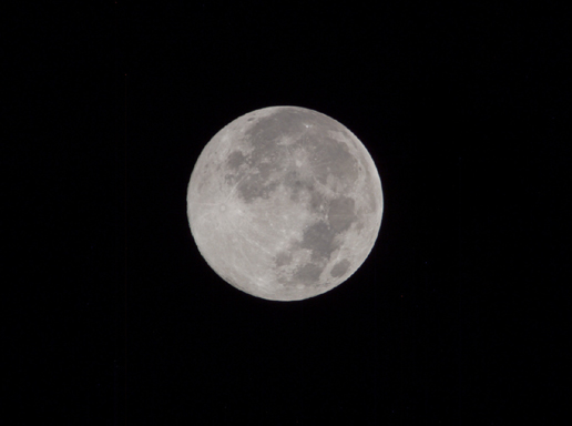 Expedition 10 Photo of Full Moon