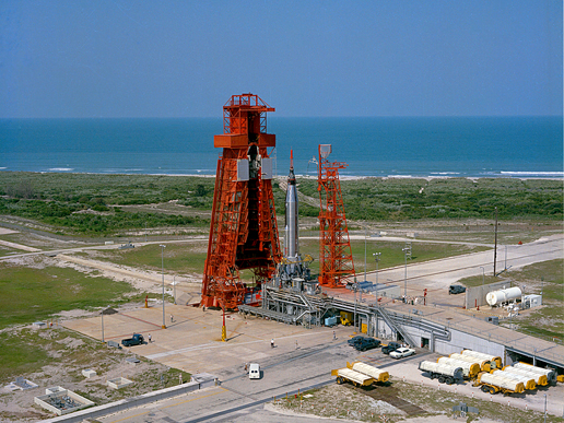 Aerial view of Launch Complex 14 Aerial view of Launch Complex 14