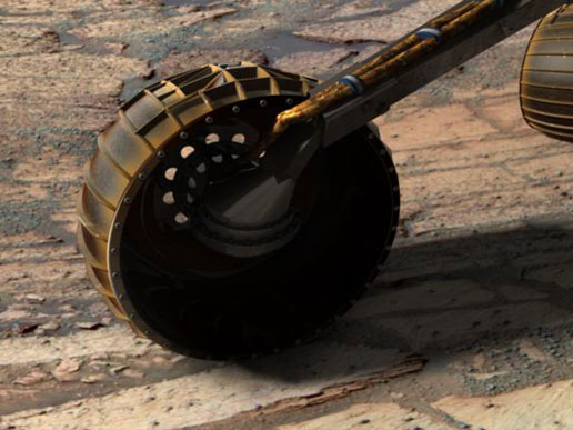 Opportunity Mars Exploration Rover inside Endurance Crater. Opportunity Mars Exploration Rover inside Endurance Crater.