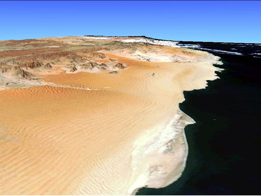 Namibia's coastal desert
