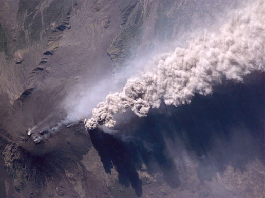 Erupting Volcano Mount Etna Erupting Volcano Mount Etna