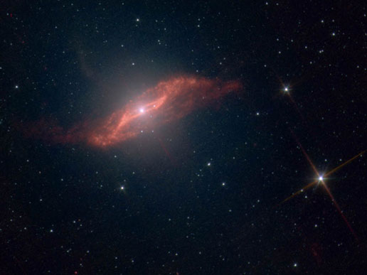 Spitzer Photo of Centaurus A Spitzer Photo of Centaurus A