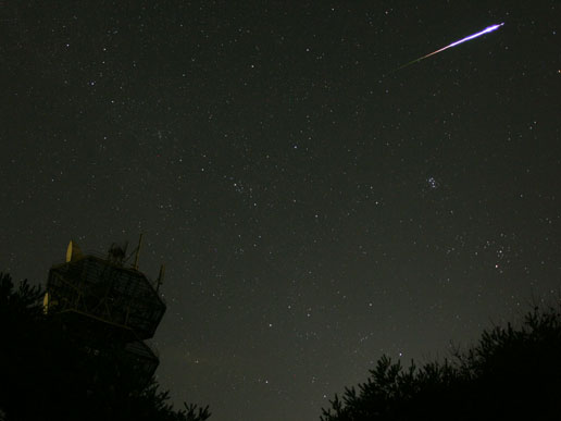 Perseids over Japan