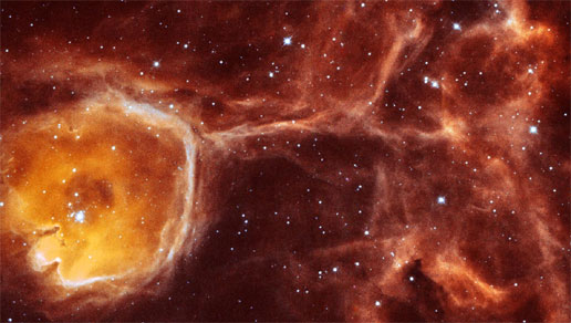 Hubble photo of N44F